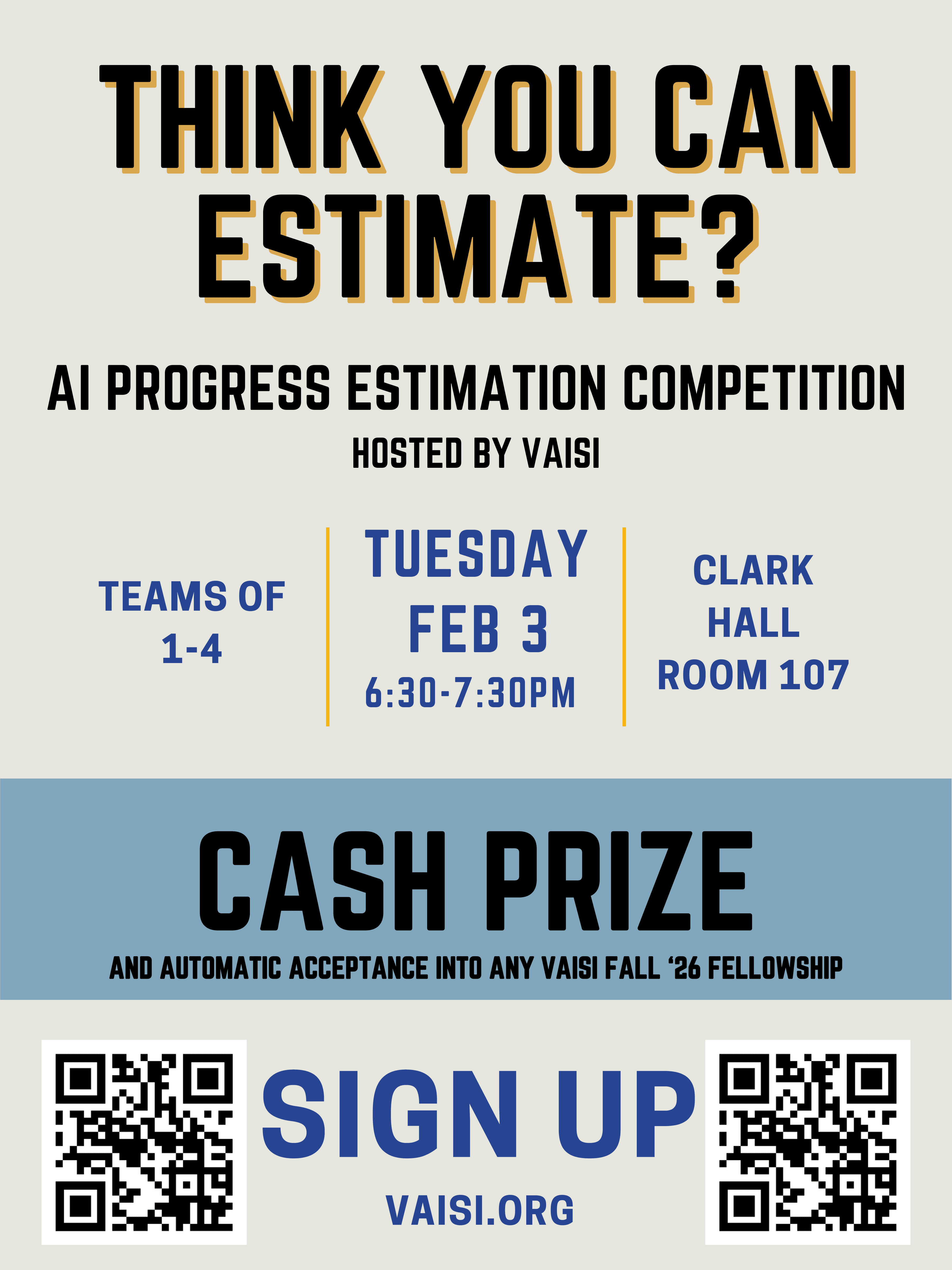 AI Progress Estimation Game